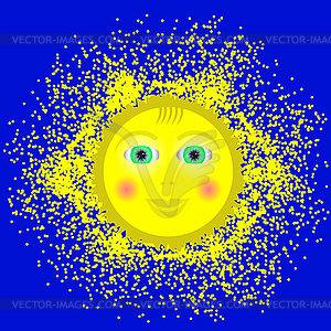 Sun Icon - vector image