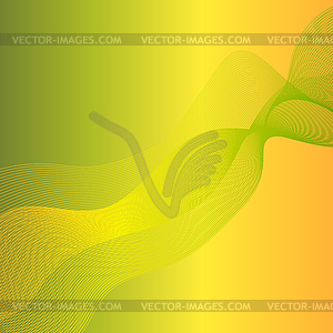 Wave Background - color vector clipart