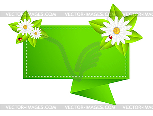 Background for design with beautiful flowers - vector clip art