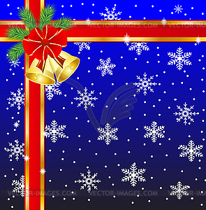 Christmas festive background - vector clip art