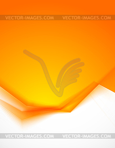 Orange background - vector clipart