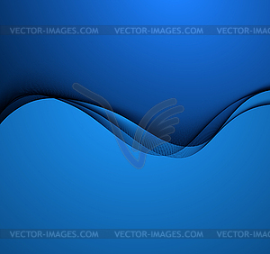 Blue background - vector clipart