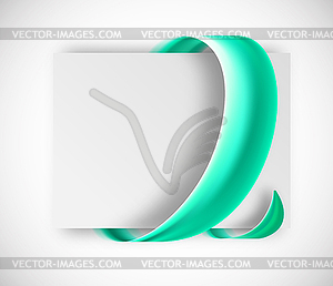 Business card - vector image