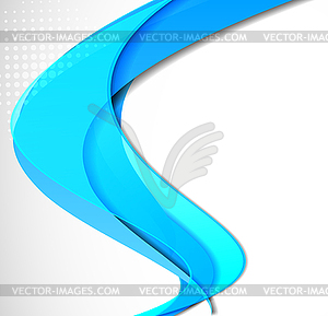 Abstract wavy - vector clipart