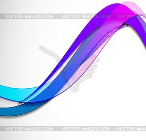 Abstract wavy - vector image
