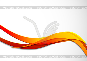 Abstract wavy - vector image