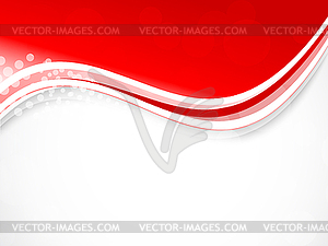 Abstract wavy background - vector image