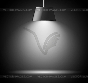 Abstract background with spot light - vector clip art