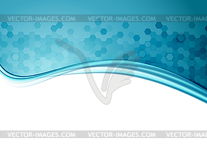 Abstract science background - vector clipart