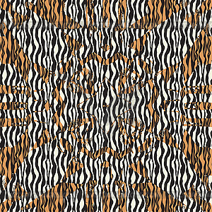 Striped patterned texture - vector clipart