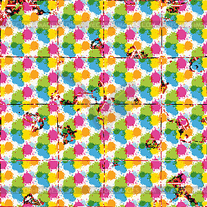 Patterned frame - vector image