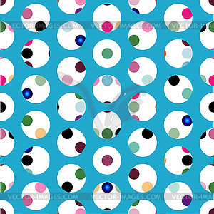 Seamless patterned image - color vector clipart