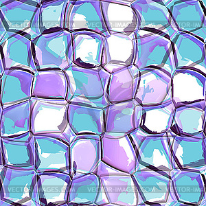 Patterned texture of decorative stones - vector image