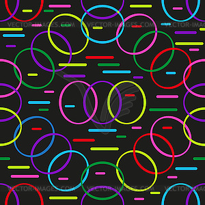 Colorful seamless pattern of multi-colored - color vector clipart