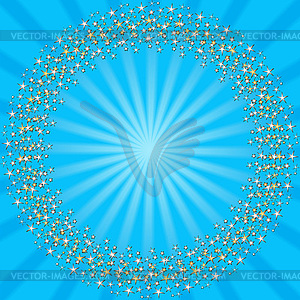 00000000000 blue rays - vector image