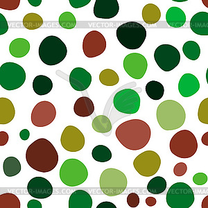 Seamless pattern with colorful large and small - royalty-free vector image