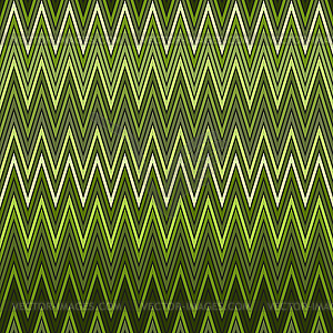 Seamless pattern with colorful green waves - vector clipart