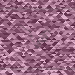 Elegant pattern of colorful pastel pink triangles - vector clipart