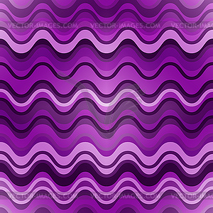 Seamless pattern with colorful purple waves - vector clipart