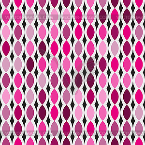 Seamless pattern with dots of various shades of pin - vector clipart