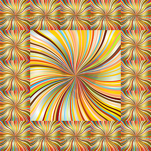 Rainbow abstract background - vector clip art