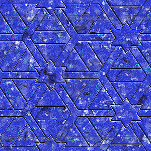 Creative blue seamless texture in the form of squar - vector clipart