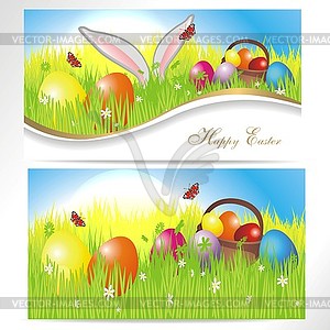 Easter Bachground - vector clipart