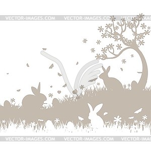 Easter Bachground - vector image