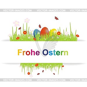 Easter Background - vector clipart