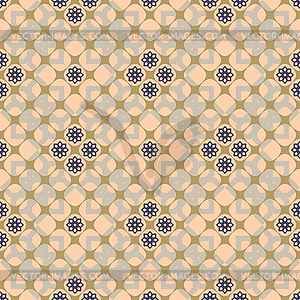 Delicate elegant floral seamless pattern - vector clipart