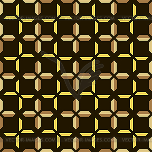 Abstract seamless geometric pattern of trapezoidal - vector clip art