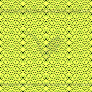 Abstract seamless pattern of horizontal wavy lines - royalty-free vector image