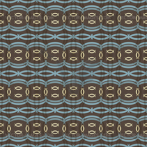 Elegant seamless pattern in folk style - vector clipart