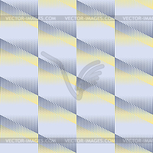 Abstract seamless pattern of bicolor teeth - vector clip art