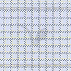 Seamless checkered pattern in yellow and blue colors - vector image