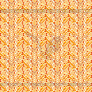 Vertical wavy lines on zigzag background seamless - vector clip art