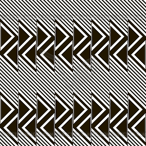 Abstract seamless pattern of diagonal lines and - royalty-free vector image