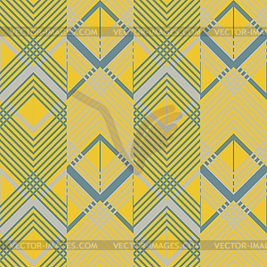 Seamless pattern with lattice of intersecting zigza - vector clipart