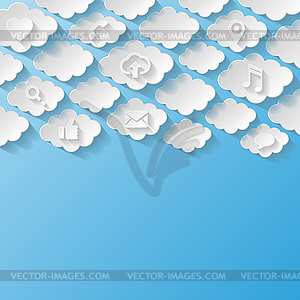 Abstract background. Web concept. Vector illustration - vector image