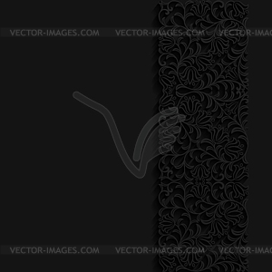 Abstract floral background. Vector illustration - vector image