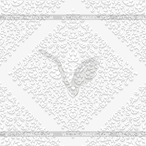 Seamless floral pattern. Vector illustration. - vector clip art