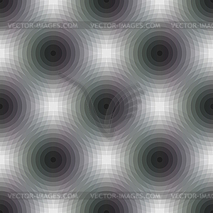 Seamless pattern background with repetition geometric circular shapes in square format - vector image