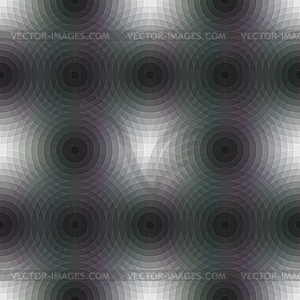 Seamless pattern background with repetition circular shapes in square format - vector clip art