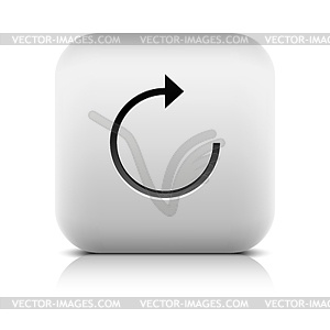 Refresh, reload, rotation, reset pictogram - vector EPS clipart