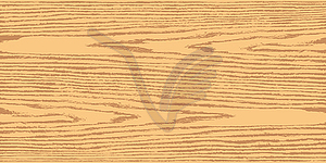 Light yellow wood texture background in horizontal format - vector image