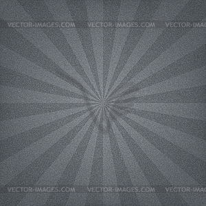 Gray sunburst blank background - vector clipart