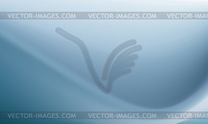 Blue silk background with some soft folds - royalty-free vector image