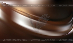Abstract chocolate brown background - vector clipart