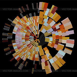 Colorful mosaic abstract texture - vector clip art
