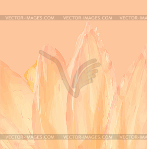 Decorative beautiful flowering pink background - vector image